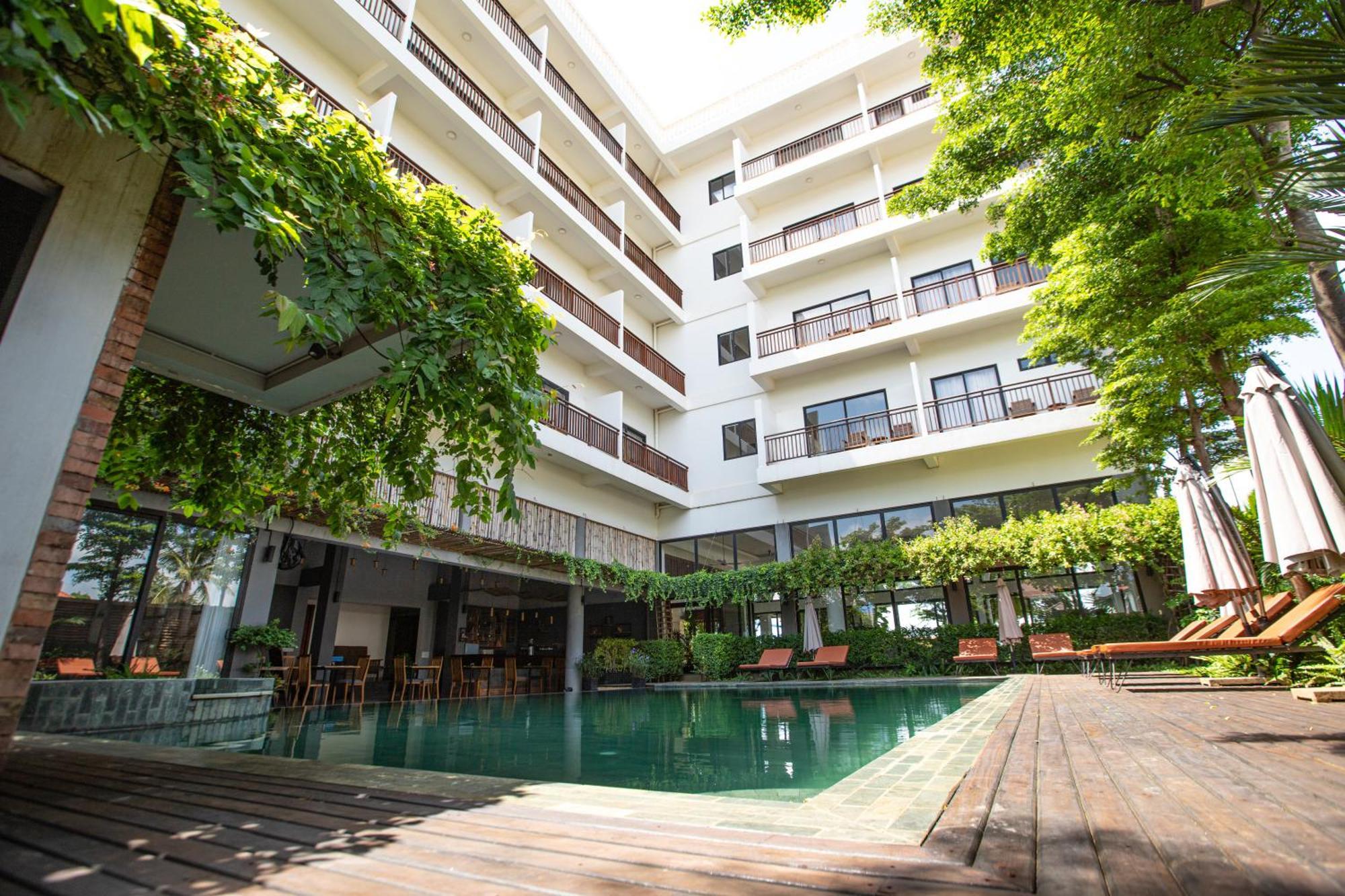 Daco Hotel Siem Reap Exterior foto